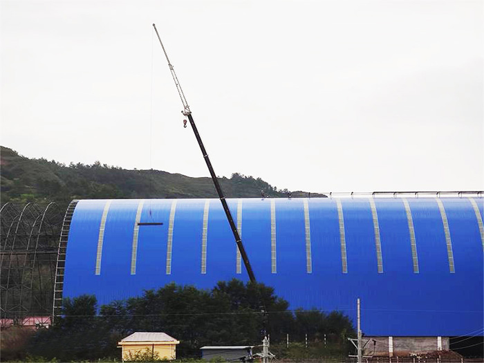 鹤壁煤棚网架工程